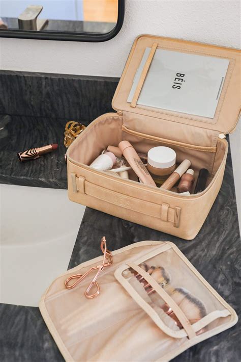 béis makeup bag|aesthetic makeup bag.